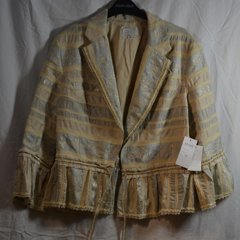 NORDSTROM ALBERTO MAKALI JACKET SZ 14 NWT
